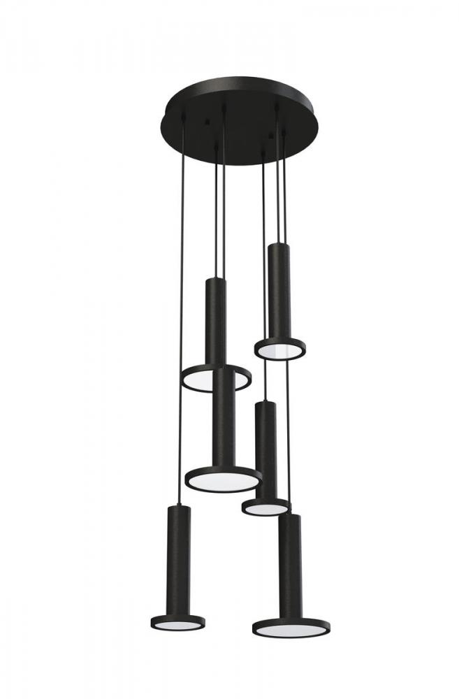 Luna 6 Light LED Round Pendant