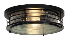 AFX Lighting, Inc. ACF13BK - Archer 13" 2 Light Flush Mount