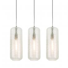 AFX Lighting, Inc. HRP06MBSNCSLNR3 - Hermosa 3 Light Linear Pendant