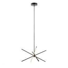 AFX Lighting, Inc. JAXP24L30D1BK - Jaxx 24" LED Pendant