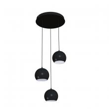 AFX Lighting, Inc. RXYP08BKRND3 - Roxy 3 Light Round Pendant