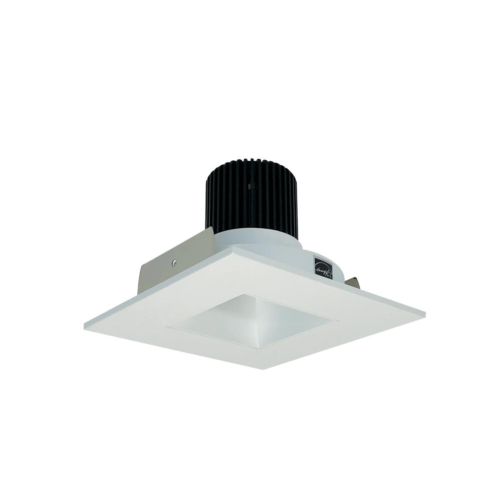 4" Iolite LED Square Reflector with Square Aperture, 10-Degree Optic, 800lm / 12W, 3000K, Matte