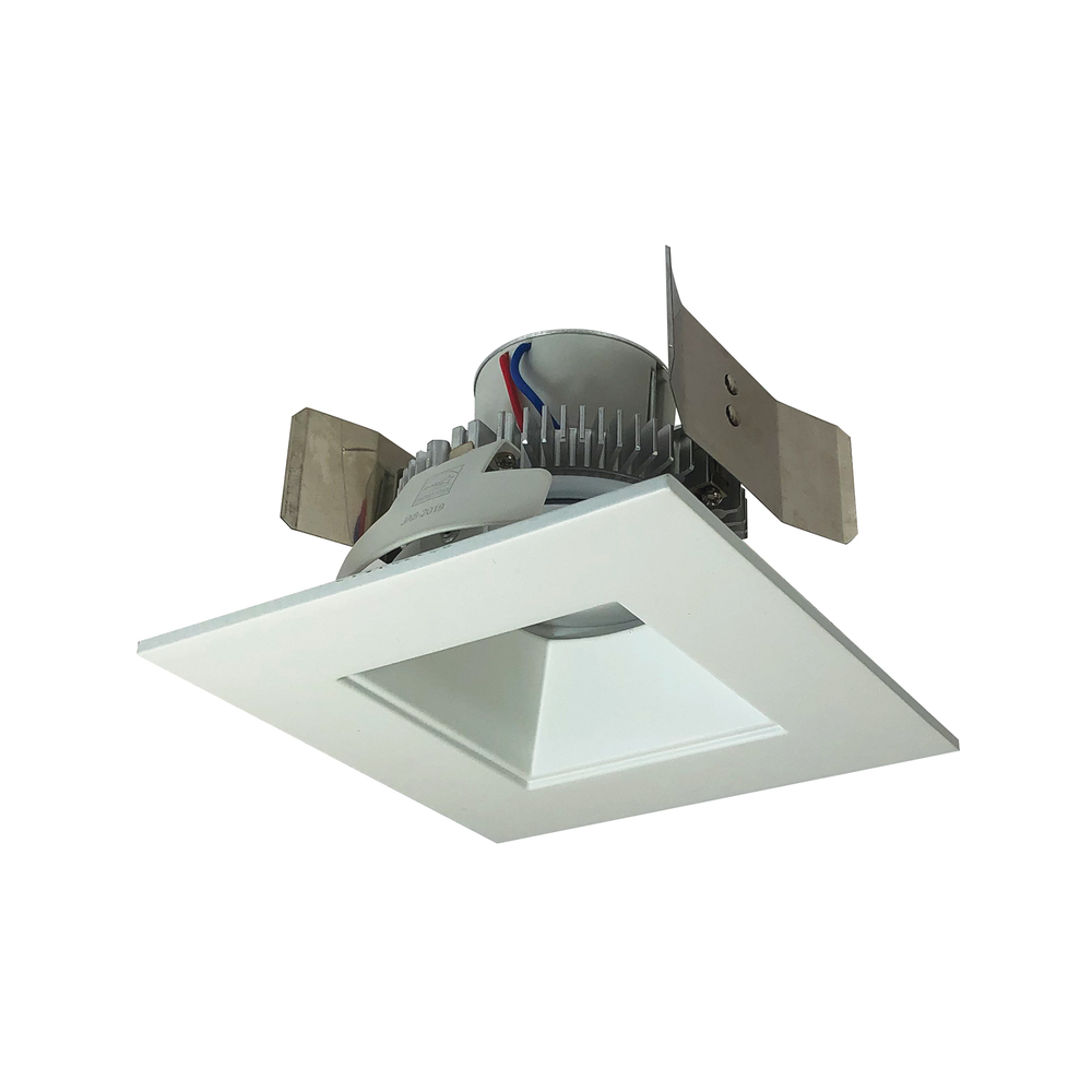 5" Cobalt Click LED Retrofit, Square Reflector, 750lm / 10W, 4000K, Matte Powder White Reflector