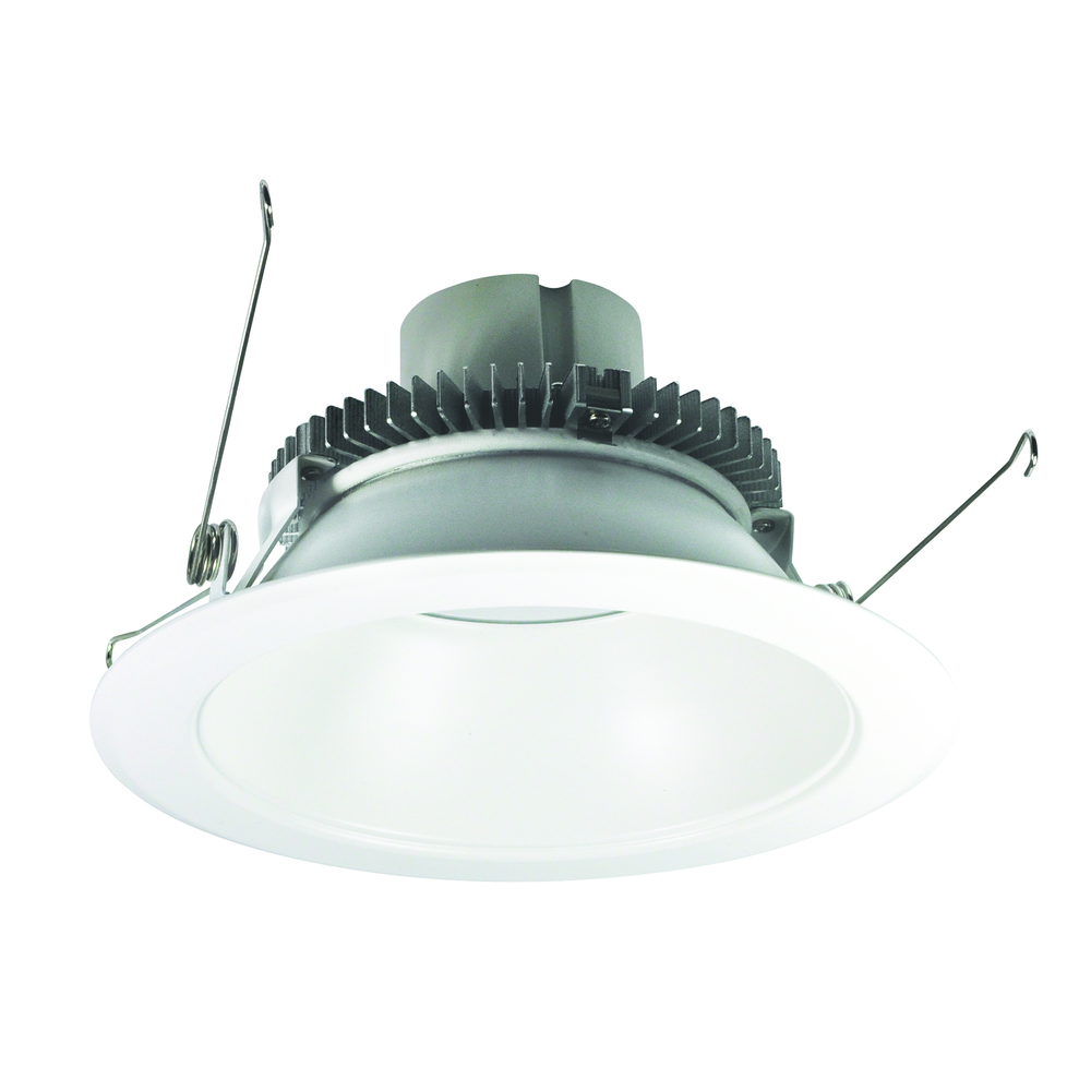 6" Cobalt Click LED Retrofit, Round Reflector, 1000lm / 12W, 4000K, Matte Powder White Reflector