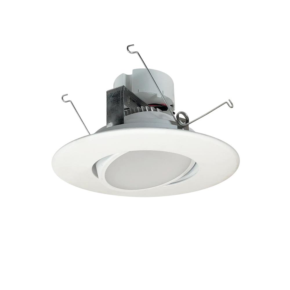 5"/6" Onyx LED Adjustable Retrofit, 800lm / 12.5W, 3000K, White finish