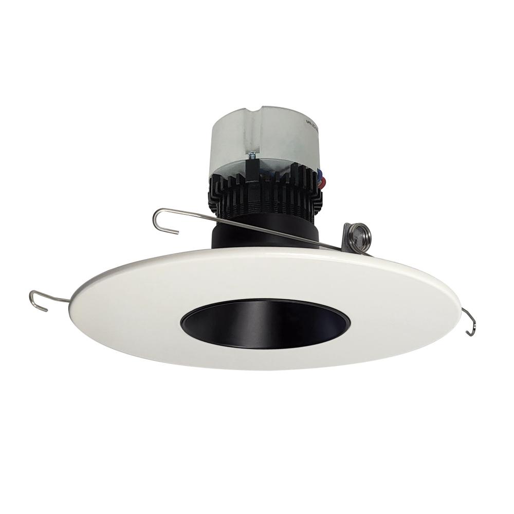 5"/6" Pearl LED Round Retrofit Reflector, 1200lm / 12W, 4000K, Black Reflector / White