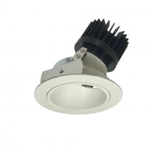 Nora NIO-4RD27XWW/HL - 4" Iolite LED Round Adjustable Deep Reflector, 1500lm/2000lm (varies by housing), 2700K, White