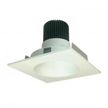 Nora NIO-4SNDC30QWW - 4" Iolite LED Square Reflector with Round Aperture, 10-Degree Optic, 800lm / 12W, 3000K, White