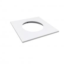  NM2-2SGTMPW - Square Trim for NM2-2RG, Matte Powder White