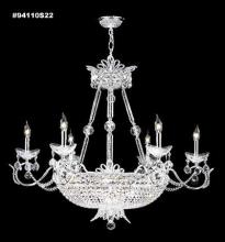 James R Moder 94110GA11 - Princess Chandelier with 6 Lights; Gold Accents Only