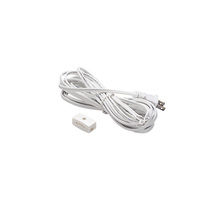 WAC Online LCORDSET-WT - L-J Track 15FT Power Cord