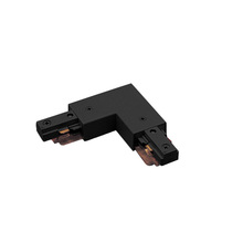 WAC Online J2-LLEFT-BK - J Track 2-Circuit Left L Connector