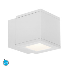 WAC Online WS-W2504-WT - RUBIX Outdoor Wall Sconce Light