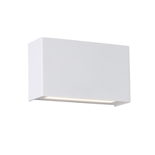 WAC Online WS-25612-WT-EM - BLOK 12IN SCONCE 3000K W/ EMRGNCY BTTRY