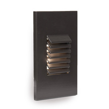 WAC Online 4061-30BZ - LED Low Voltage Vertical Louvered Step and Wall Light