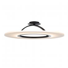 WAC Online FM-21728-BK - ELEKTRON Semi-Flush Mount Light