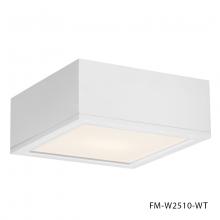 WAC Online FM-W2510-WT - RUBIX Outdoor Flush Mount Light