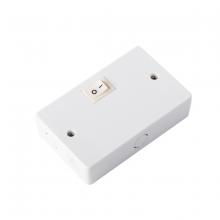 WAC Online HR-HWB-WT - 120V Undercabinet Puck Light Hardwire Box