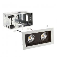 WAC Online MT-3LD211R-F935-BK - Mini Multiple LED Two Light Remodel Housing with Trim and Light Engine