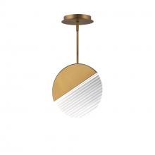 WAC Online PD-25410-30-AB - Crescent Mini Pendant Light