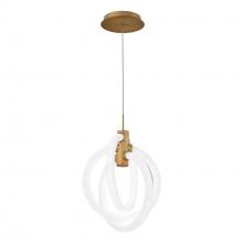 WAC Online PD-27413-30-AB - Knot Mini Pendant Light