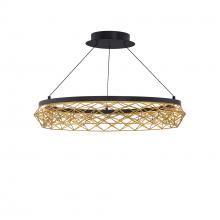 WAC Online PD-45427-BK/GO - Lacey Pendant Light