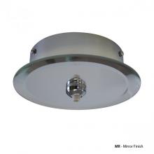  QMP-G1RN-MR - Round Mirrored Quick Connect Canopy