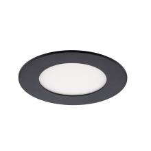 WAC Online R4ERDR-W9CS-BK - LOTOS DOWNLIGHT RND 4IN 5CCT