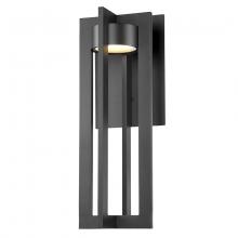 WAC Online WS-W48620-BK - CHAMBER Outdoor Wall Sconce Light