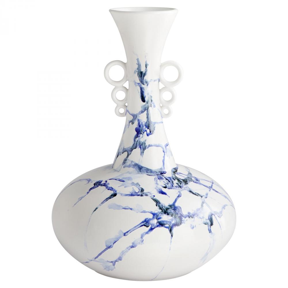 Nola Vase|Wht|B|Blk-Wide