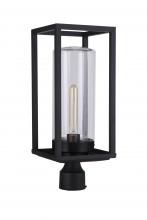 Craftmade ZA4825-MN - Neo 1 Light Outdoor Post Mount in Midnight