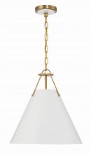 Crystorama XAV-B8305-VG - Xavier 3 Light Vibrant Gold Pendant