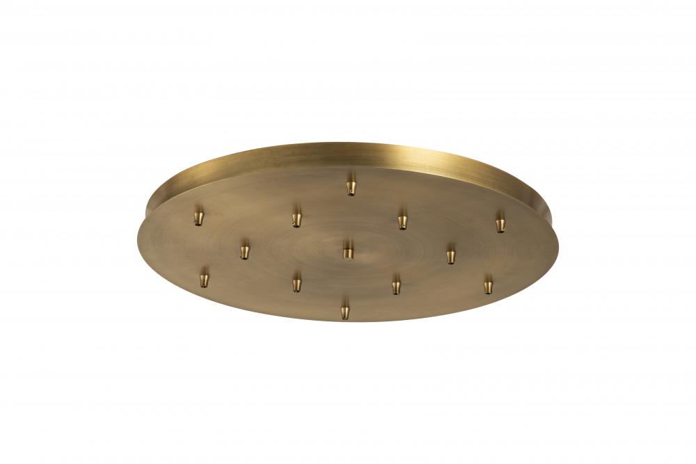 12 Light Round Multi Port Canopy