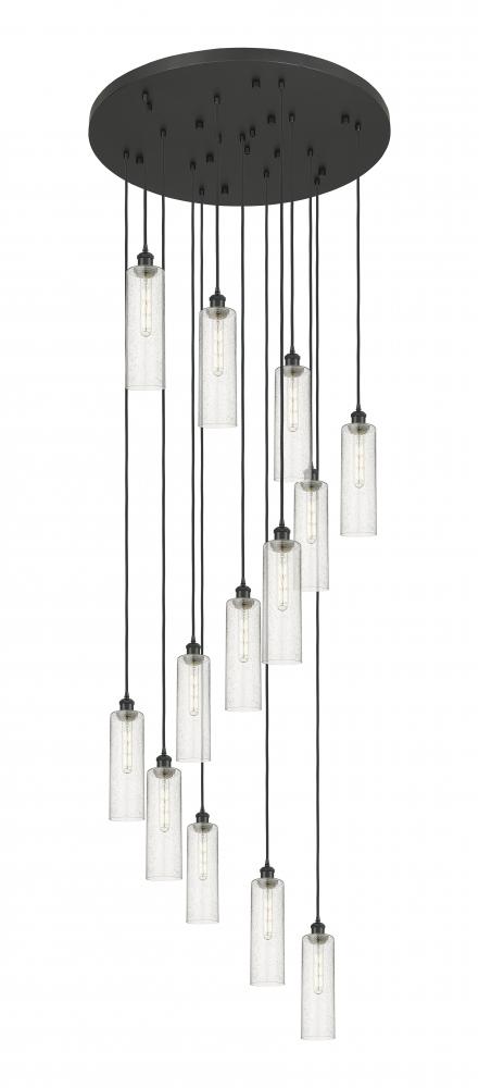 Crown Point - 13 Light - 32 inch - Matte Black - Multi Pendant