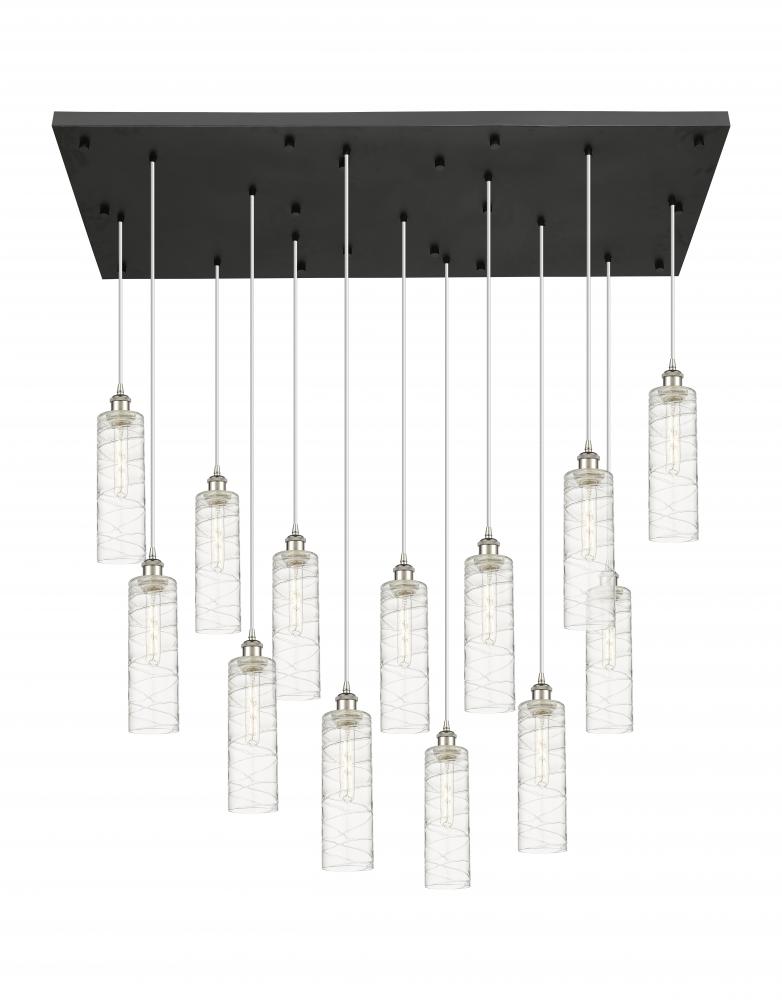 Crown Point - 13 Light - 54 inch - Polished Nickel - Multi Pendant