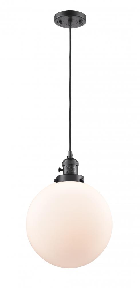 Beacon - 1 Light - 10 inch - Oil Rubbed Bronze - Cord hung - Mini Pendant