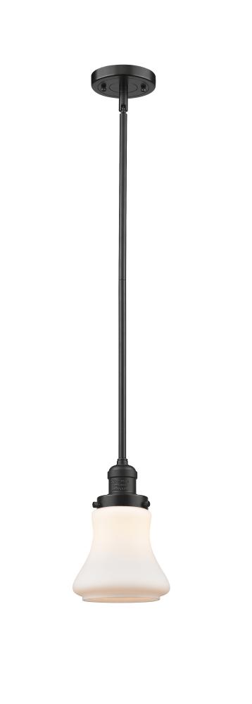 Bellmont - 1 Light - 7 inch - Oil Rubbed Bronze - Stem Hung - Mini Pendant