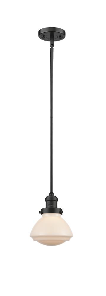 Olean - 1 Light - 7 inch - Oil Rubbed Bronze - Stem Hung - Mini Pendant