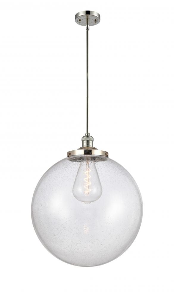 Beacon - 1 Light - 18 inch - Polished Nickel - Stem Hung - Pendant