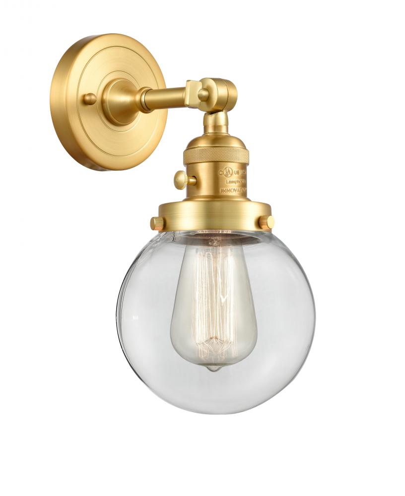 Beacon - 1 Light - 6 inch - Satin Gold - Sconce