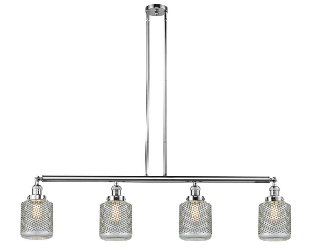 Stanton - 4 Light - 51 inch - Polished Chrome - Stem Hung - Island Light