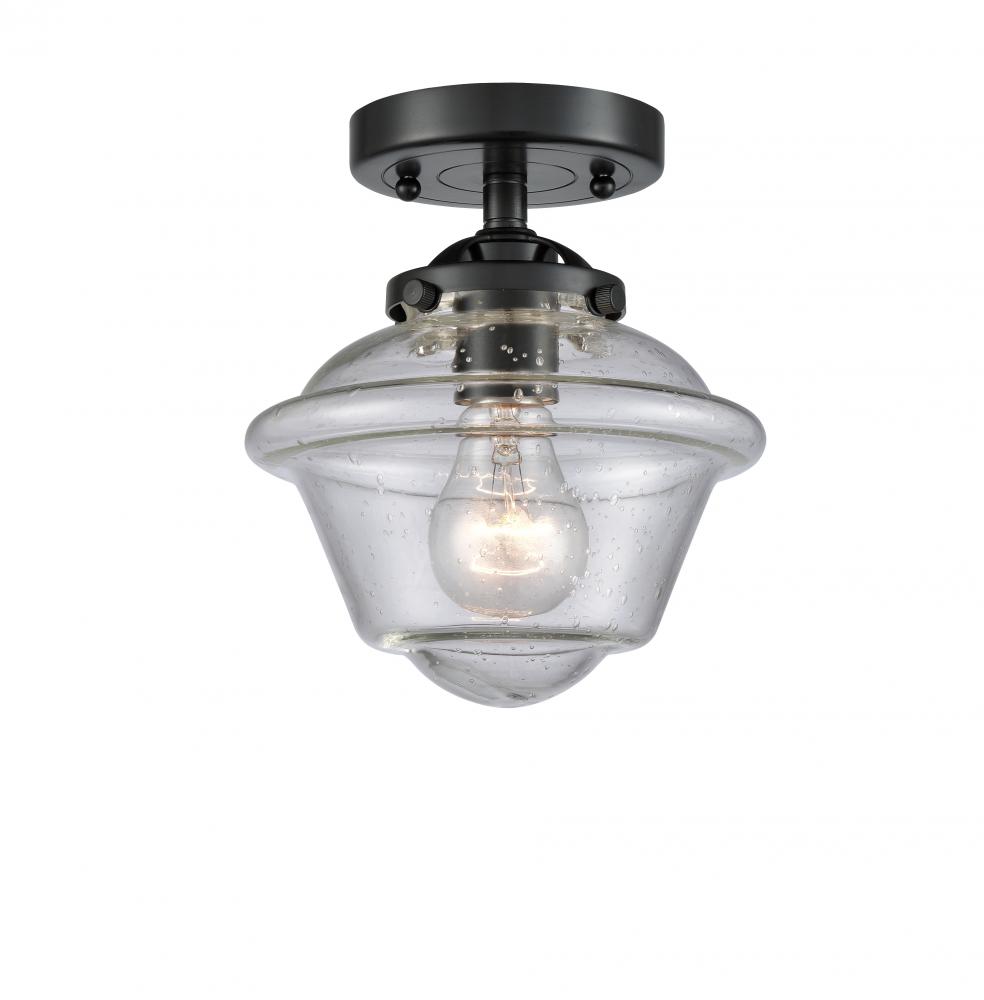 Oxford - 1 Light - 8 inch - Oil Rubbed Bronze - Semi-Flush Mount