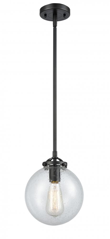 Beacon - 1 Light - 8 inch - Oil Rubbed Bronze - Cord hung - Mini Pendant