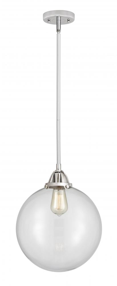 Beacon - 1 Light - 12 inch - Polished Chrome - Cord hung - Mini Pendant