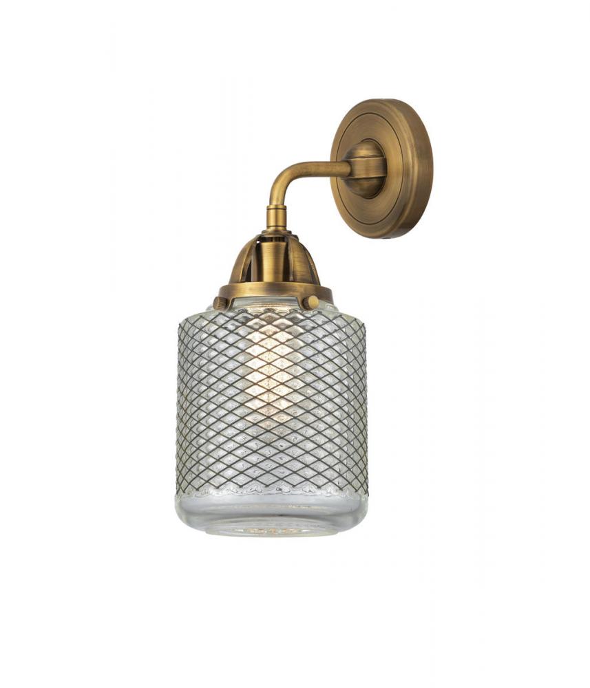 Stanton - 1 Light - 6 inch - Brushed Brass - Sconce