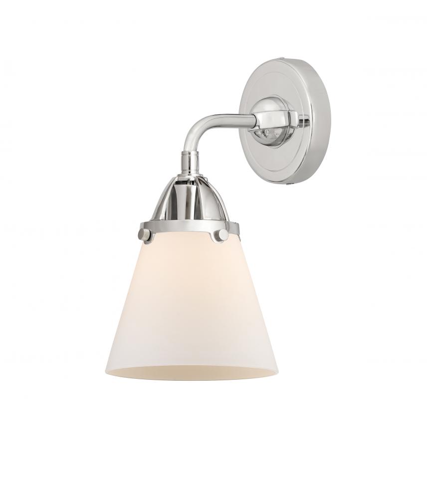 Cone - 1 Light - 6 inch - Polished Chrome - Sconce