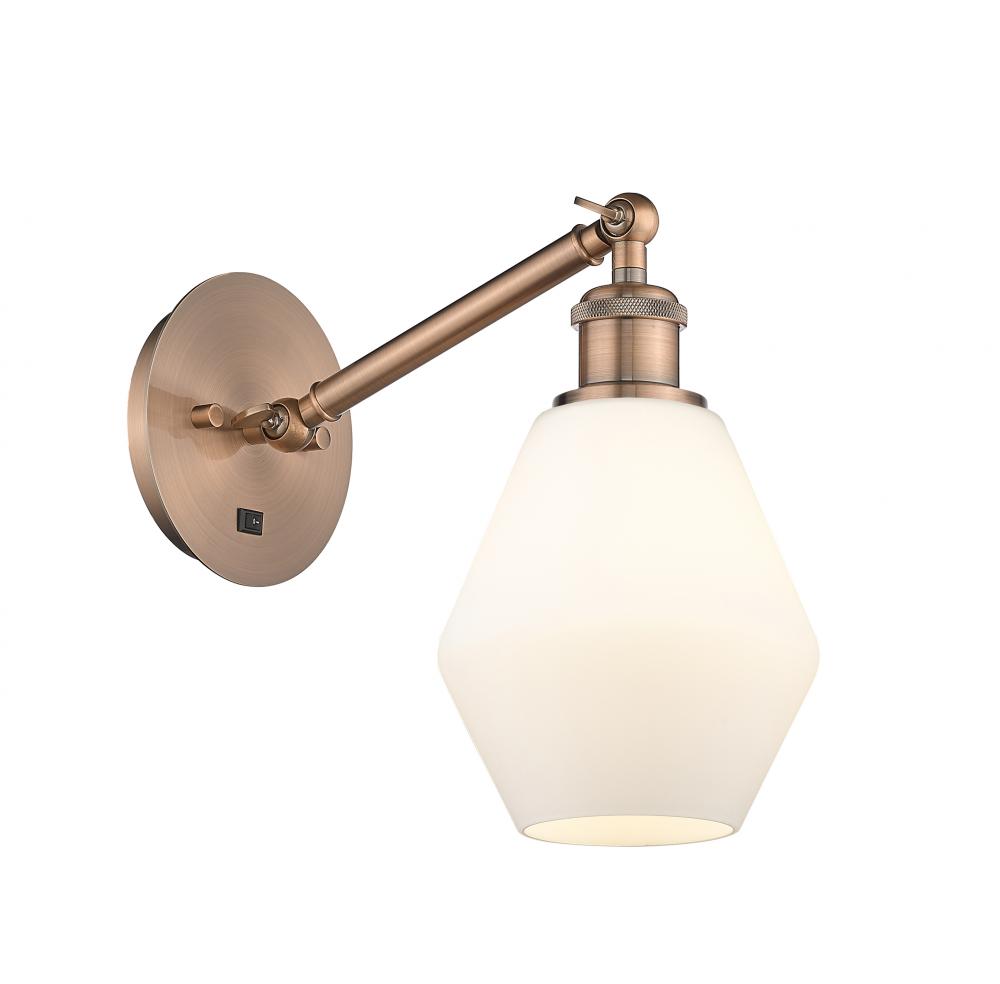 Cindyrella - 1 Light - 6 inch - Antique Copper - Sconce