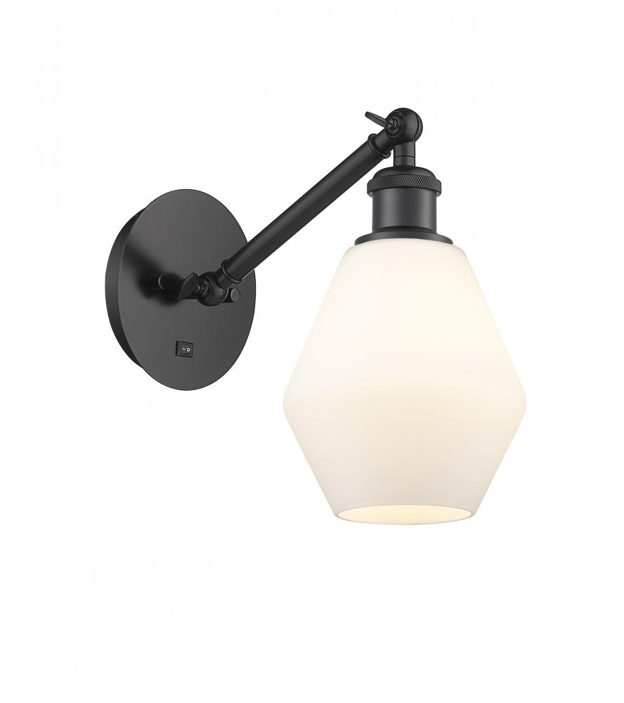 Cindyrella - 1 Light - 6 inch - Matte Black - Sconce