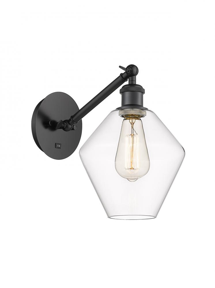 Cindyrella - 1 Light - 8 inch - Matte Black - Sconce