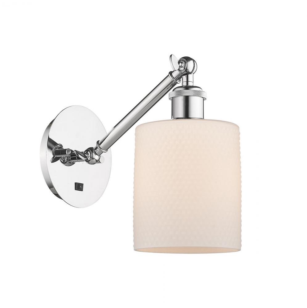 Cobbleskill - 1 Light - 5 inch - Polished Chrome - Sconce